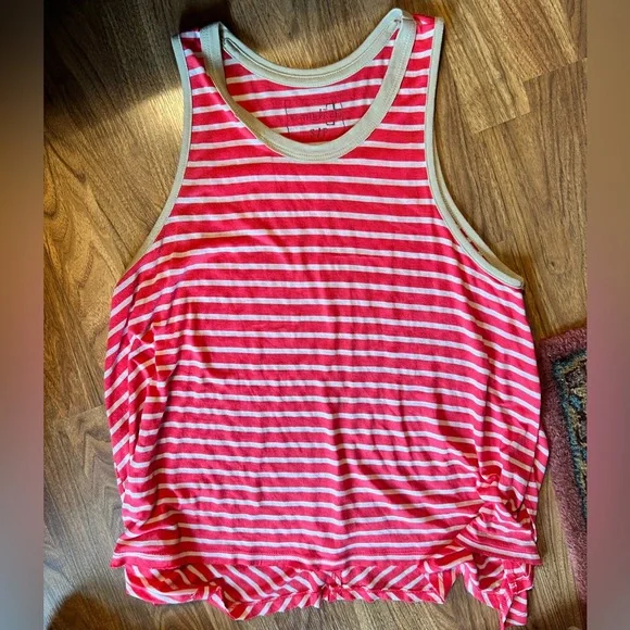 We The Free Striped Tanktop - Picture 1 of 5